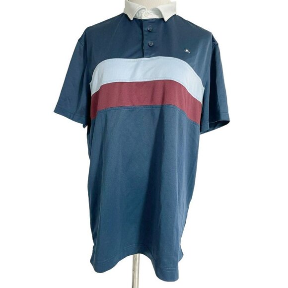 J. Lindeberg Size XL Golf Polo Shirt Athletic - Picture 1 of 5
